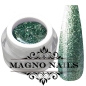 Preview: UV Gel - Mint Grün - Chrome Glitter Glam Gel - Long Beach